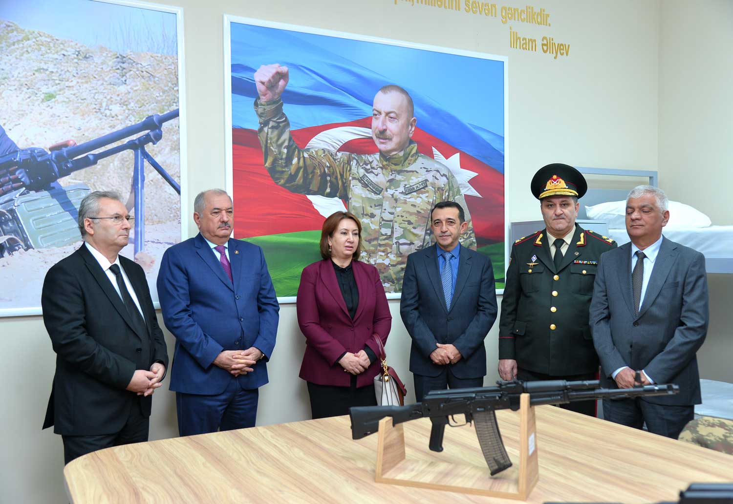 Gənclərin çağırışaqədərki hazırlığı kabinetinin açılış mərasimi