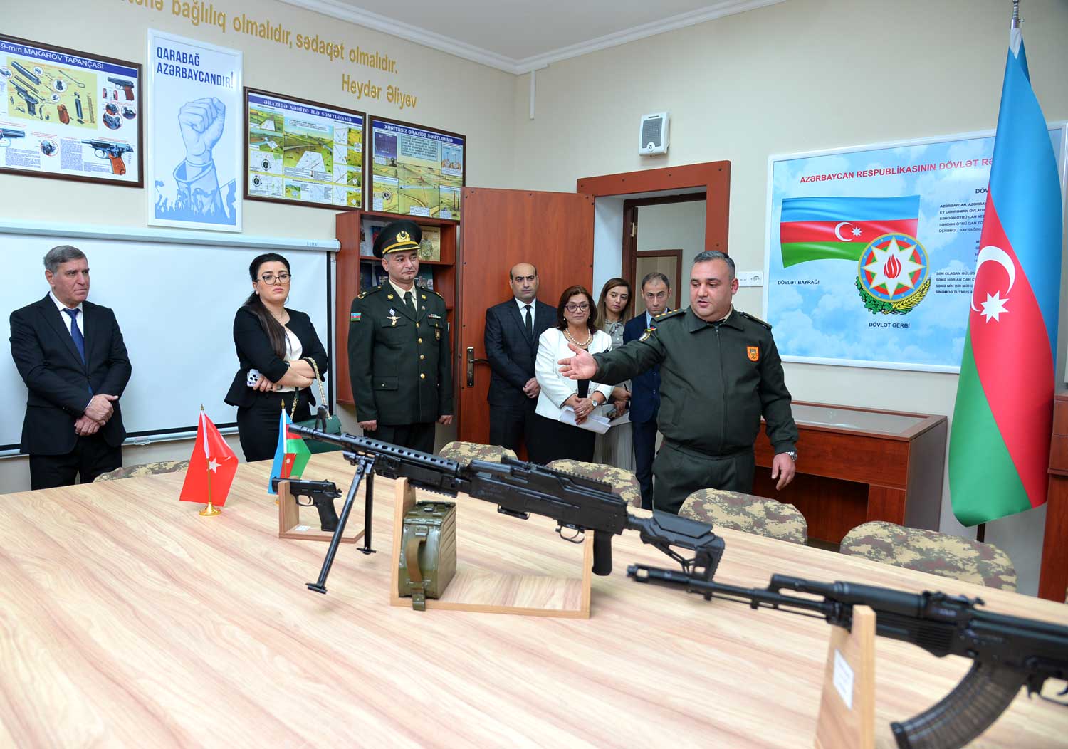 Gənclərin çağırışaqədərki hazırlığı kabinetinin açılış mərasimi