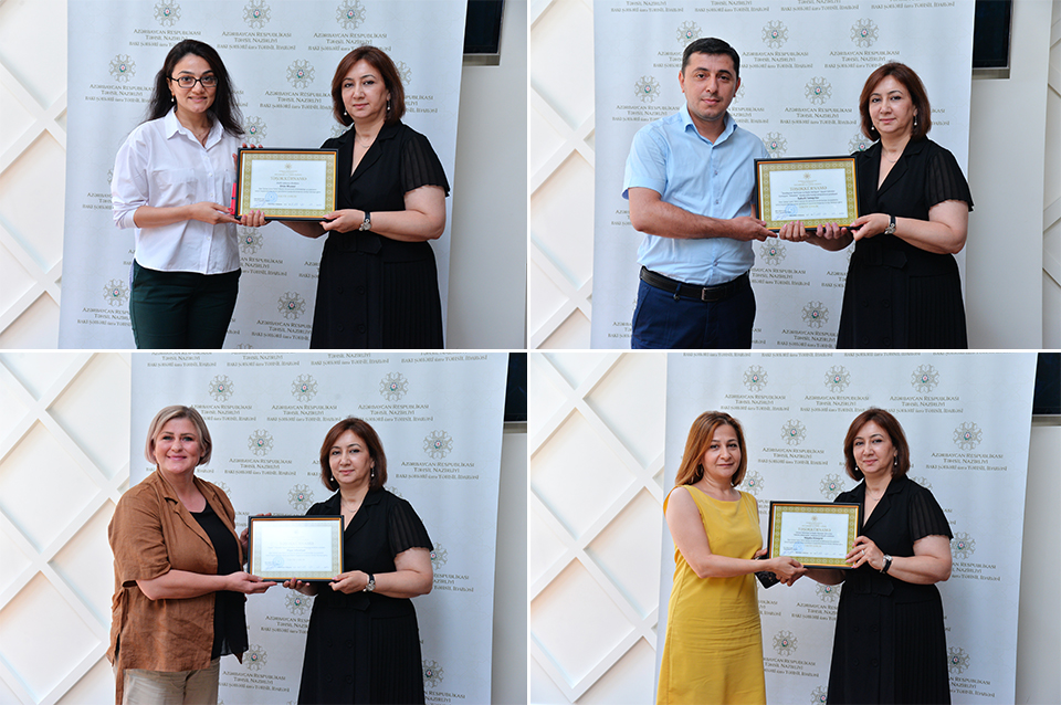Media nümayəndələri təltif olunub