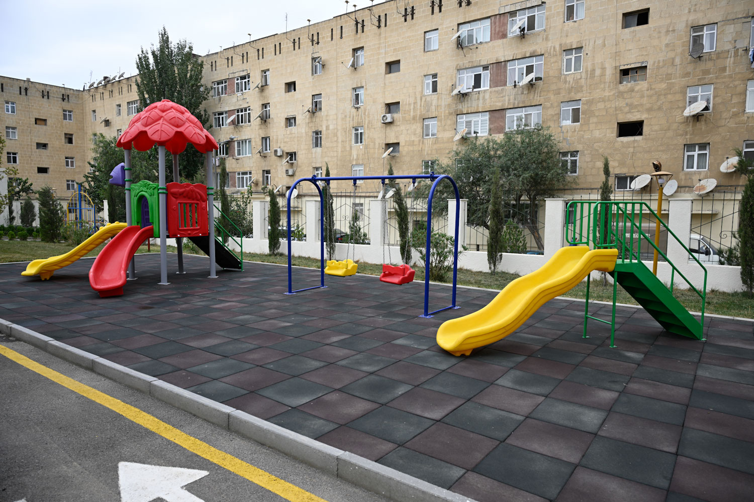 Müşfiqabadda uşaq bağçası əsaslı təmirdən sonra istifadəyə verilib