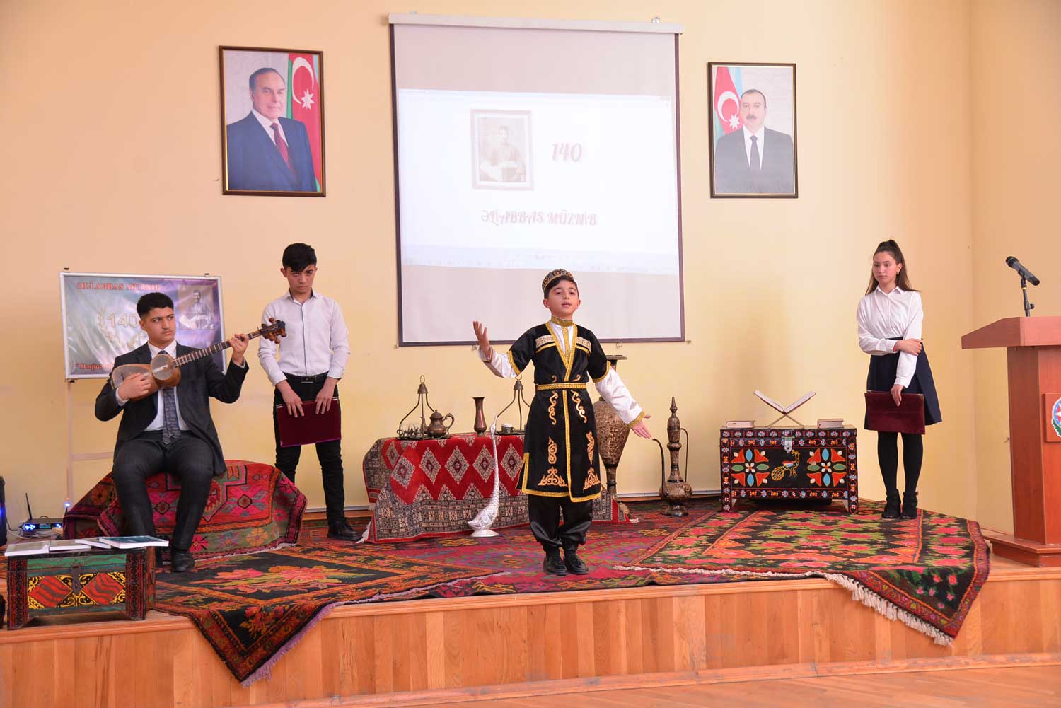 Ədibin 140 illik yubileyi qeyd olunub