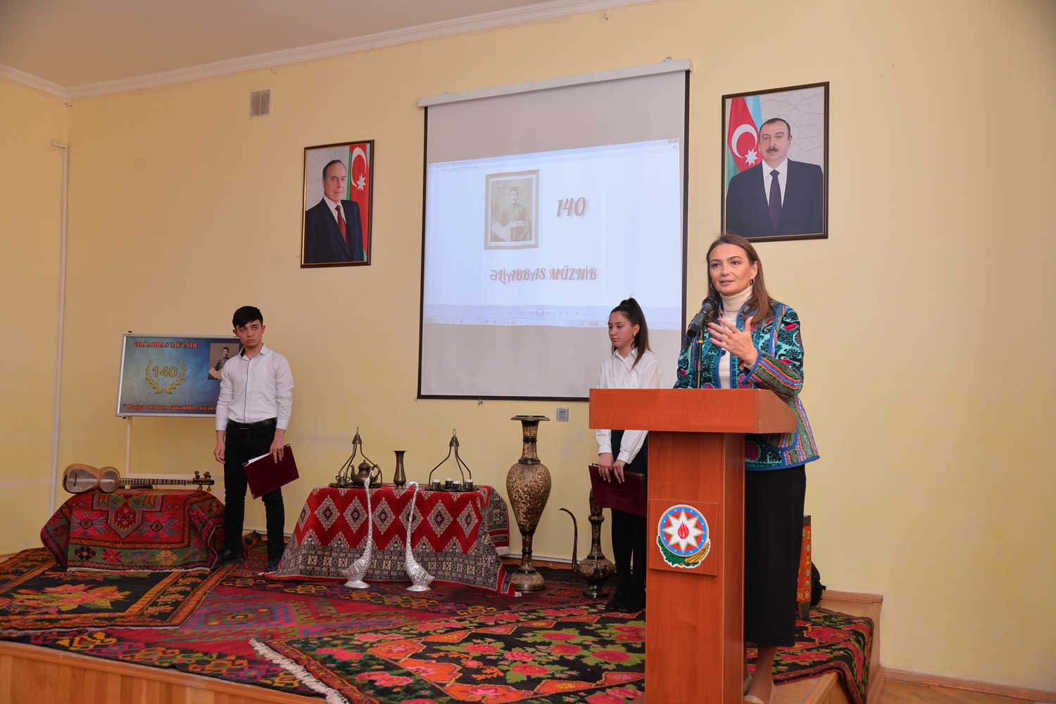 Ədibin 140 illik yubileyi qeyd olunub