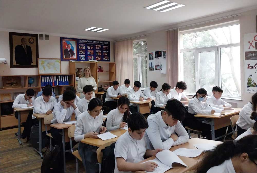 Birinci yarımil üzrə böyük summativ qiymətləndirmə keçirilir