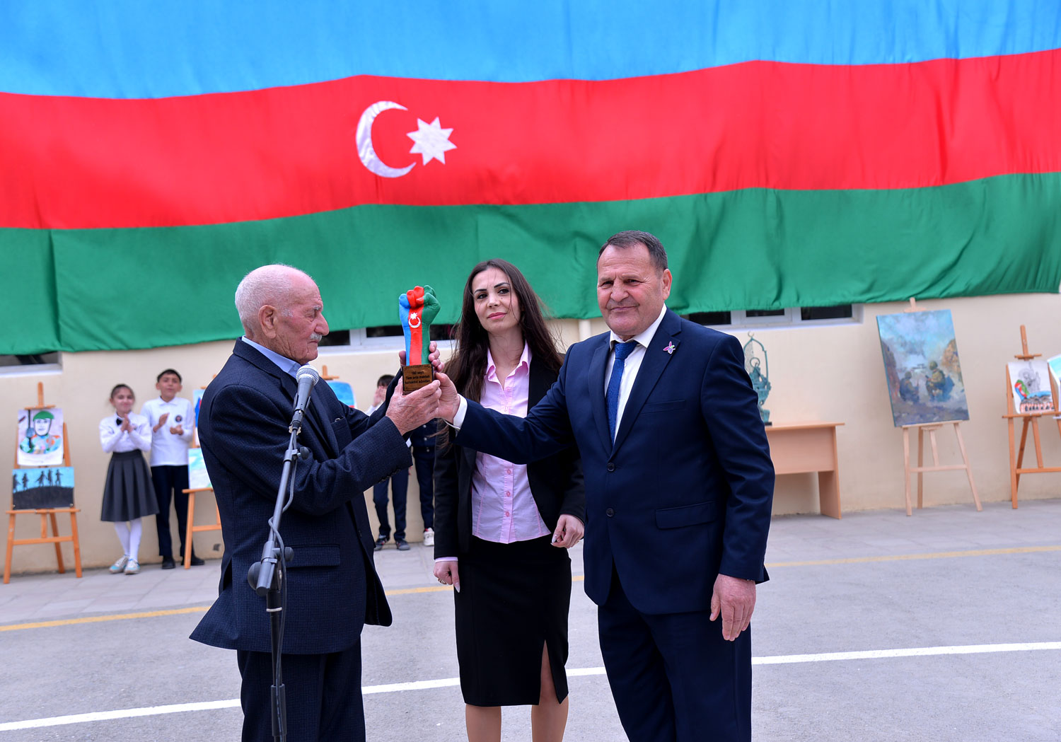 “Şəhidlər bulağı” kompleksinin açılış mərasimi