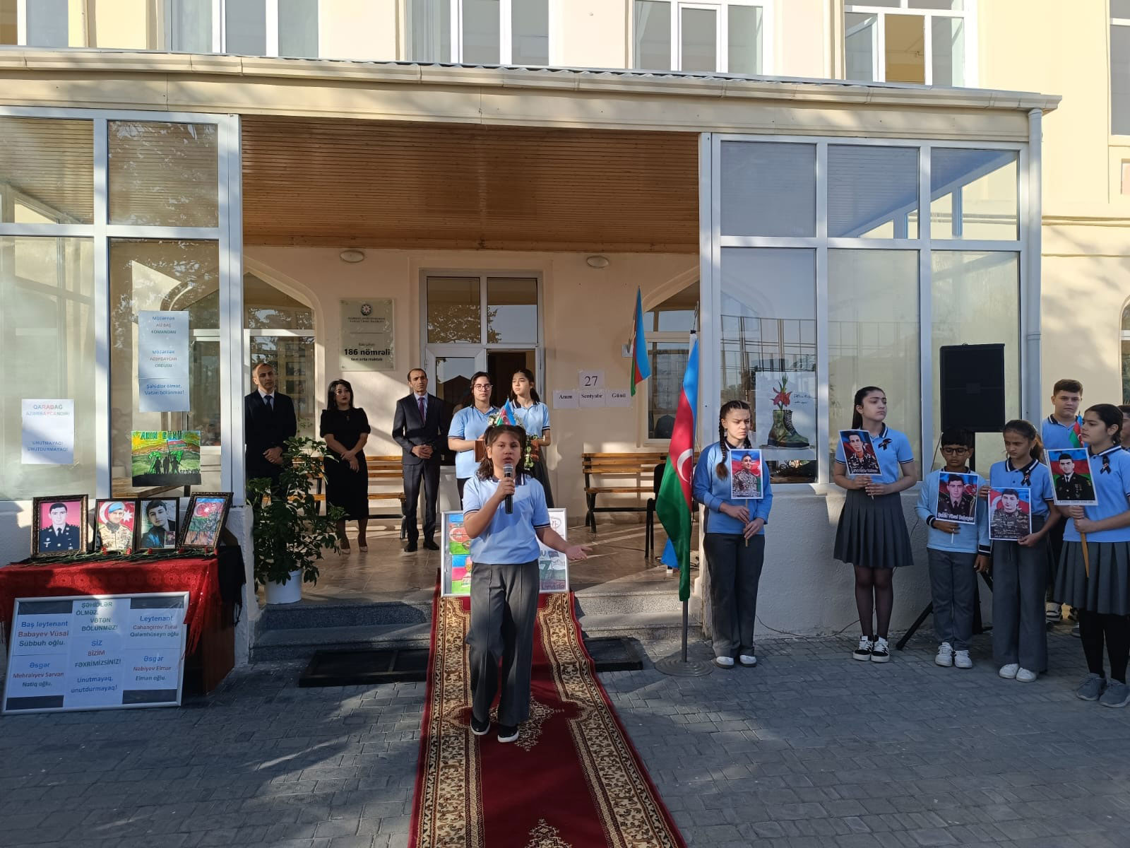 Paytaxt məktəblərində Vətən müharibəsi şəhidləri anılıb