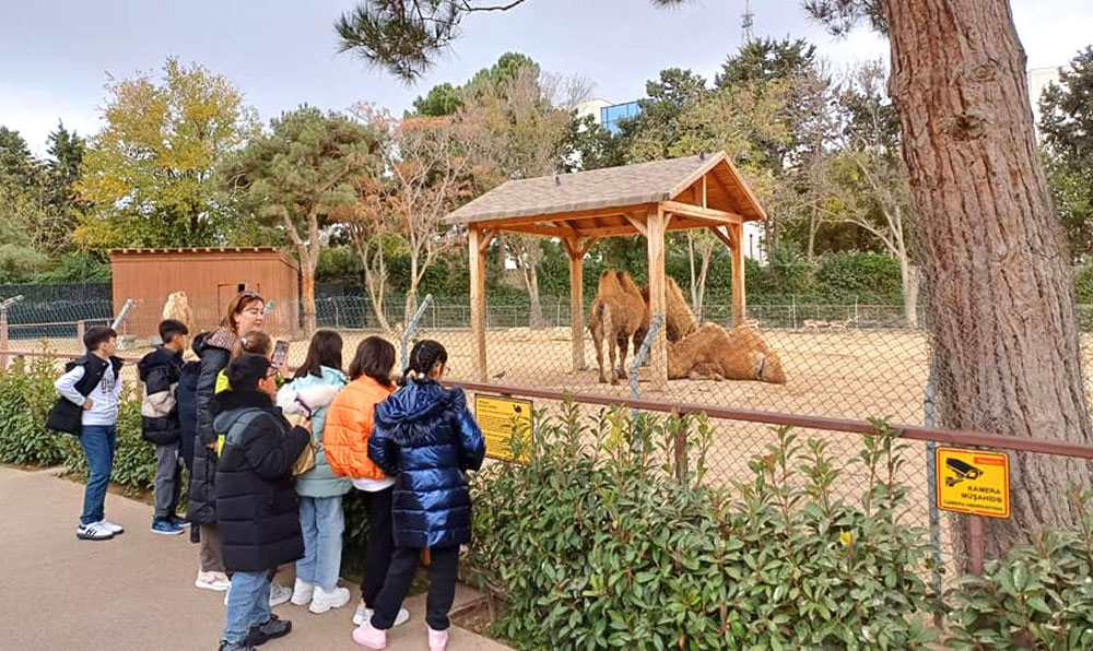 Bakı Zooloji Parkında dərs-ekskursiyalar keçirilir