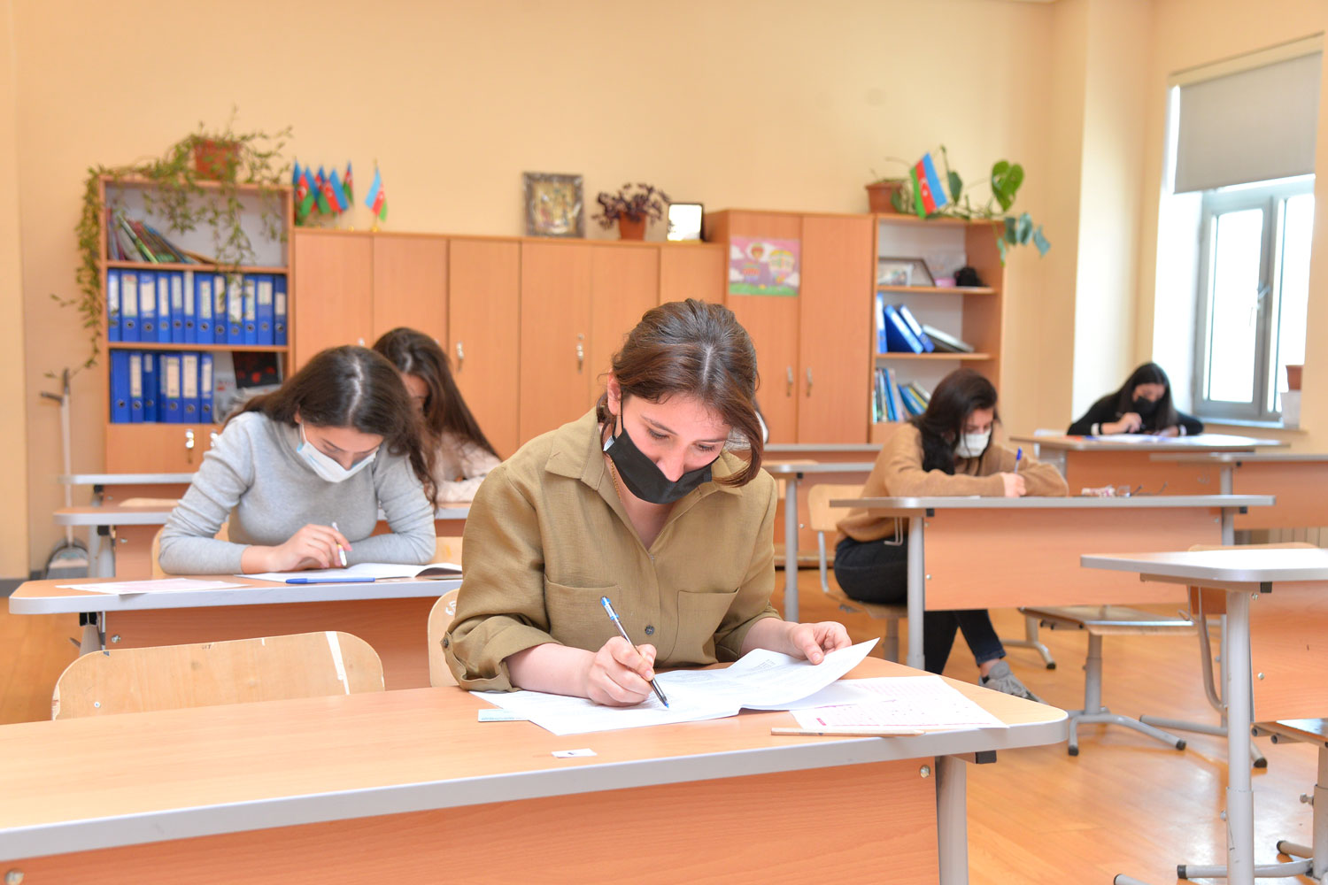Psixoloqların işə qəbul imtahanı keçirilib