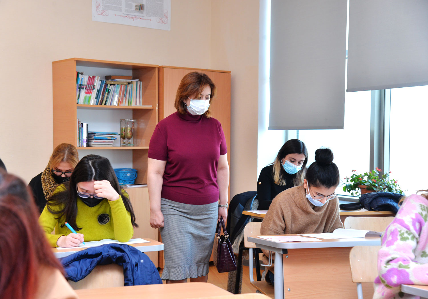Psixoloqların işə qəbul imtahanı keçirilib