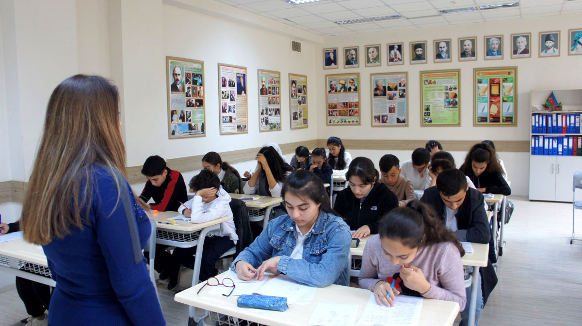 Respublika fənn olimpiadalarının məktəb mərhələsi keçirilib