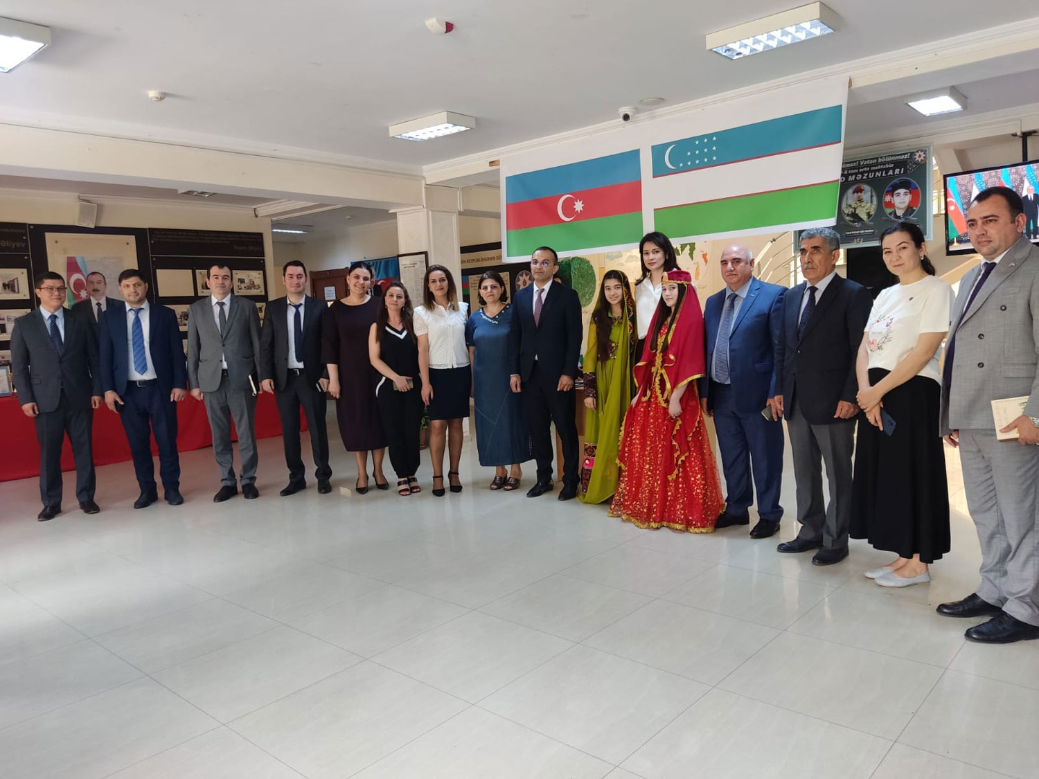 Özbəkistan Respublikasının nümayəndələri inklüziv təhsil siniflərində