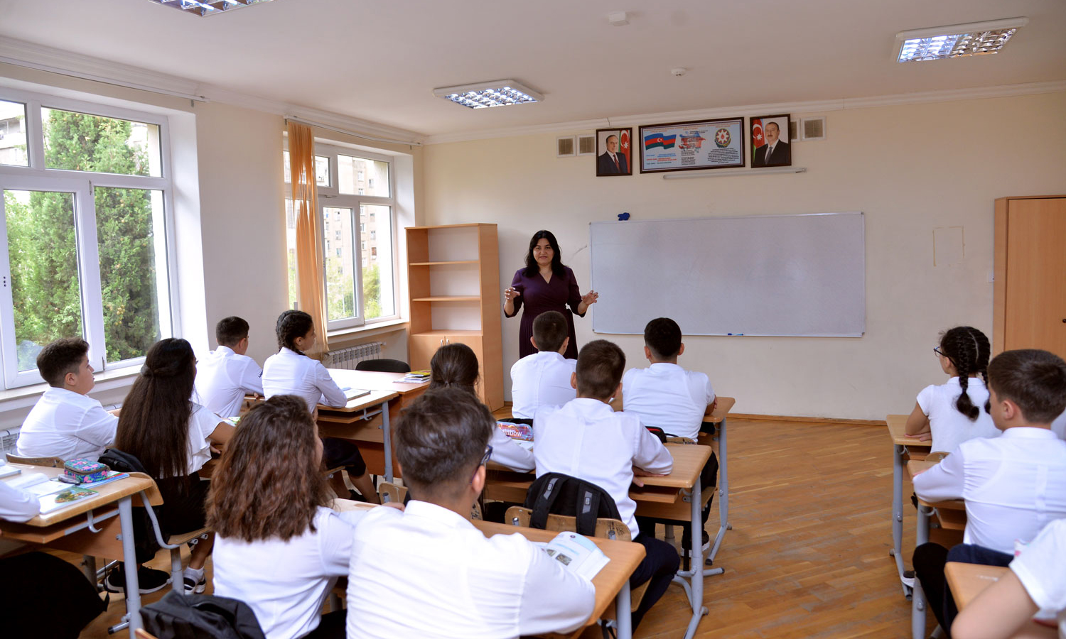 Tədris ilinin ilk dərsləri