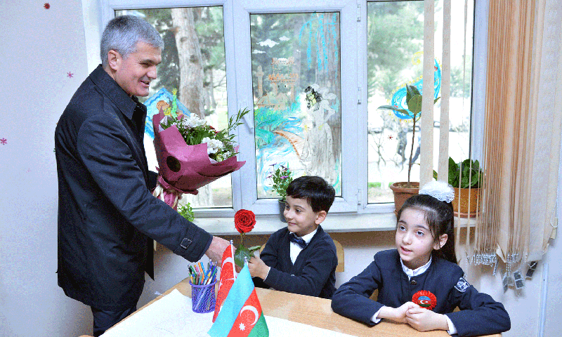 Türkiyəli qonaqlar inklüziv təhsil siniflərində