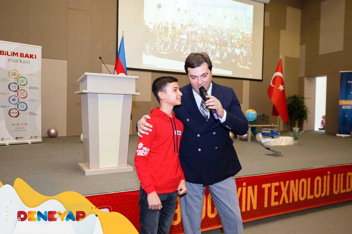 “Deneyap” texnologiya laboratoriyasında “İlk dərs günü”