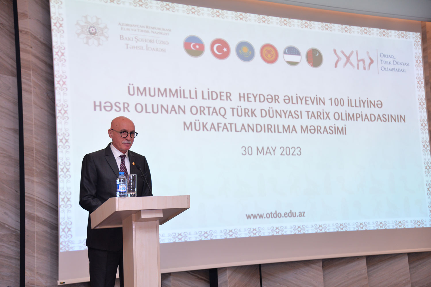Ortaq Türk Dünyası Olimpiadası qaliblərinin mükafatlandırılma mərasimi