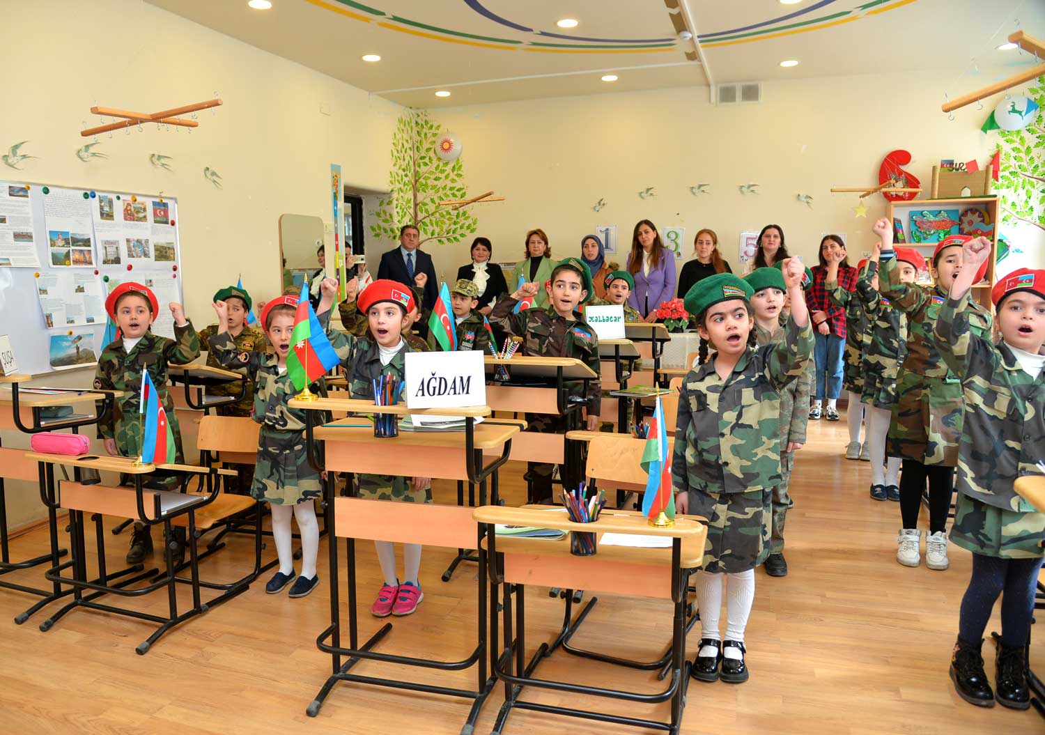 Pilot layihələr tətbiq olunan siniflərdə “Açıq dərs”lər keçirilib