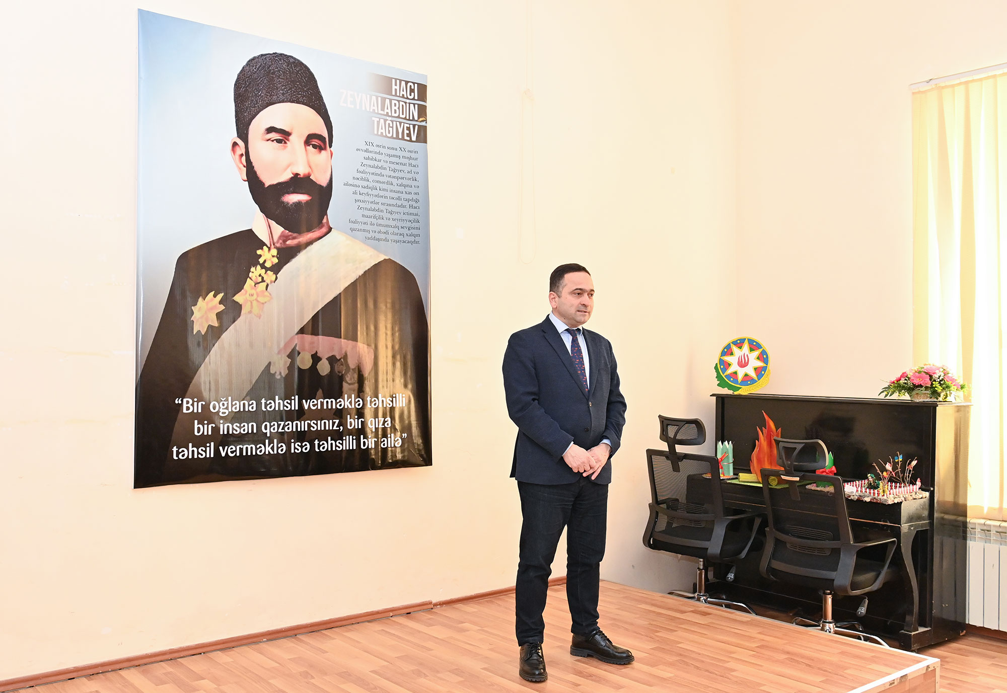 Hacı Zeynalabdin Tağıyevin milli miqyası