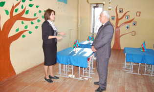 Təhsil nazirinin müavini Məhəbbət Vəliyeva Masallı rayonunda