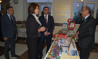 Təhsil nazirinin müavini Məhəbbət Vəliyeva Masallı rayonunda