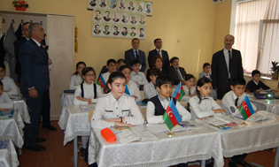 Təhsil nazirinin müavini Məhəbbət Vəliyeva Masallı rayonunda