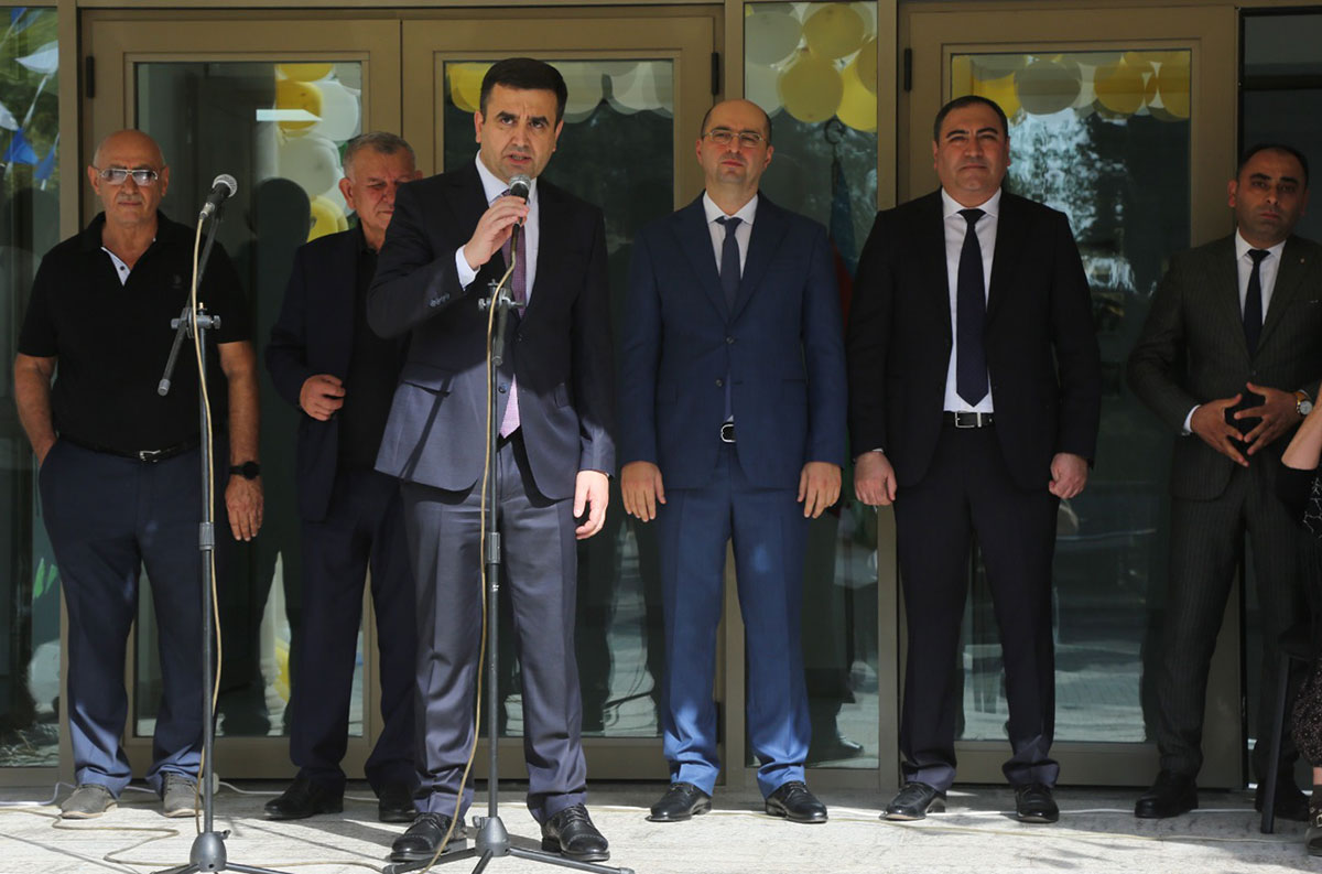 Qara Nuru kənd tam orta məktəbinin yeni binası istifadəyə verilib