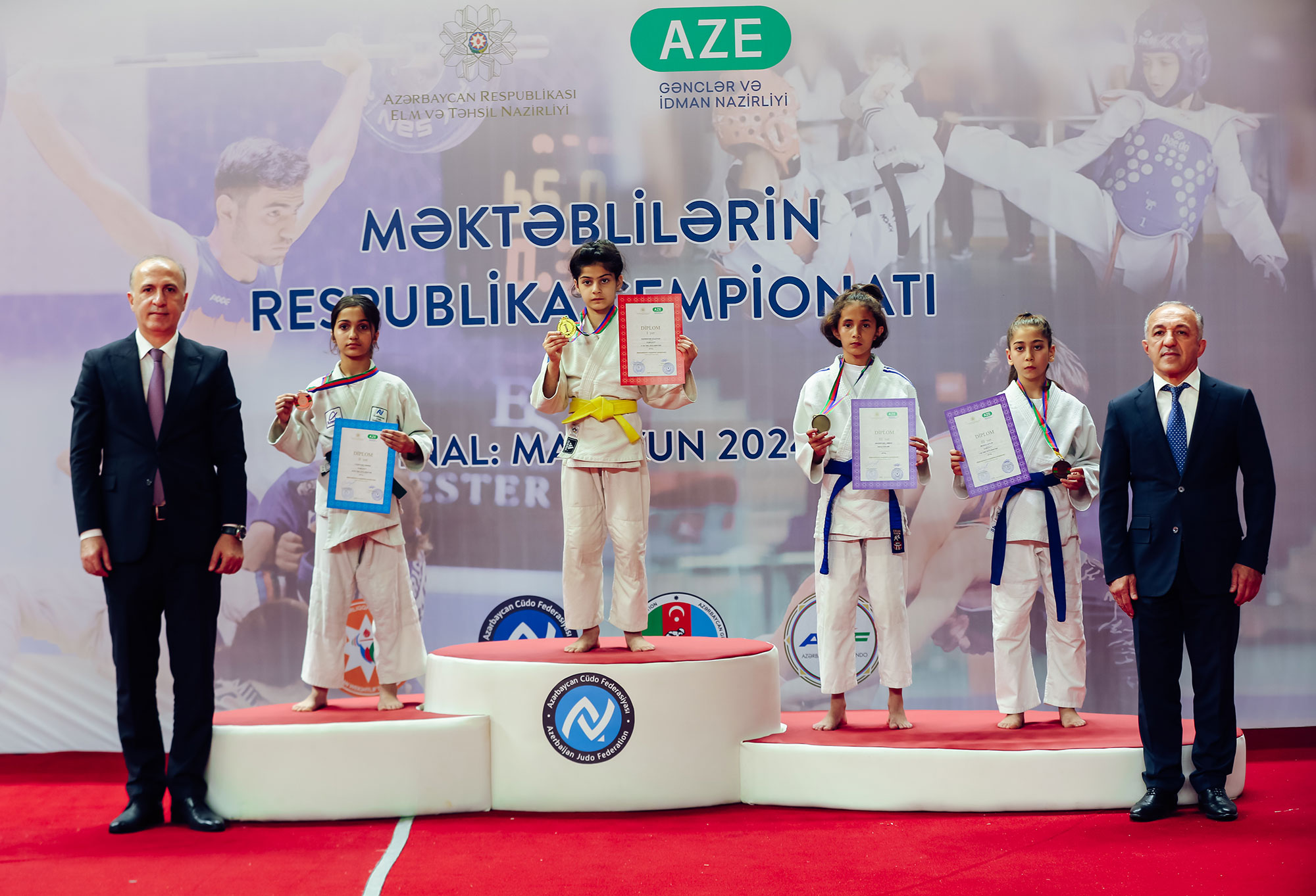 “Məktəblilərin respublika çempionatı”nın cüdo idman növü üzrə final yarışları keçirilib