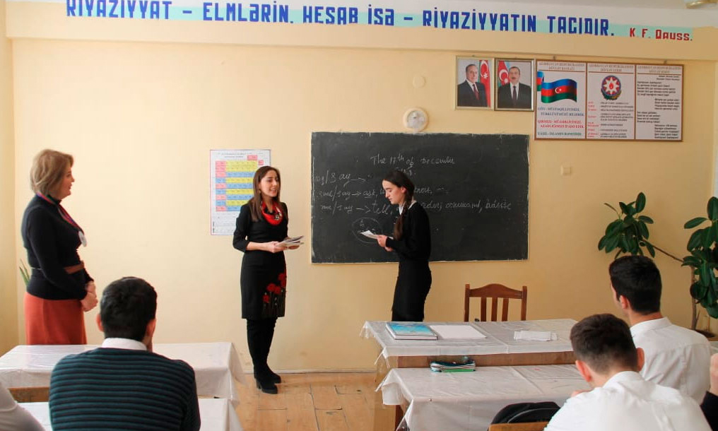 Nazir müavini Məhəbbət Vəliyeva Balakən rayonunda