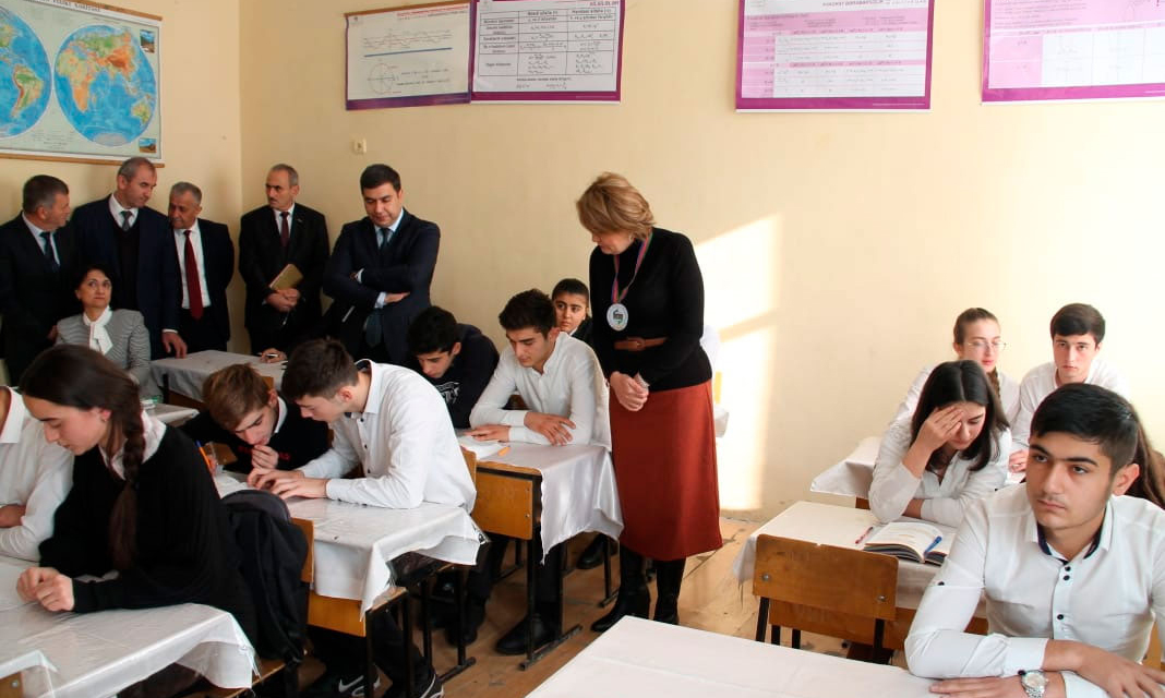 Nazir müavini Məhəbbət Vəliyeva Balakən rayonunda