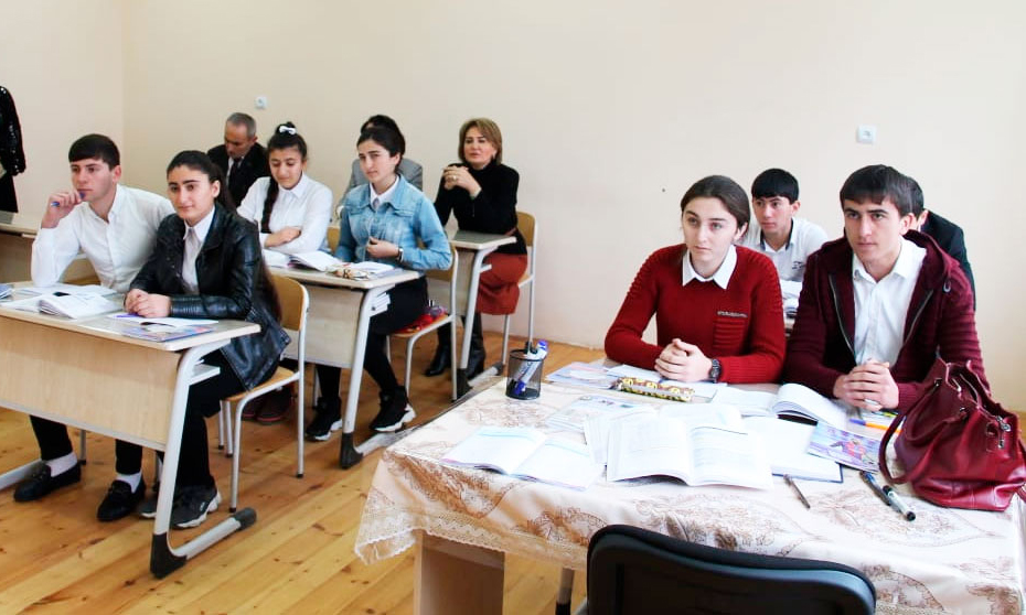 Nazir müavini Məhəbbət Vəliyeva Balakən rayonunda