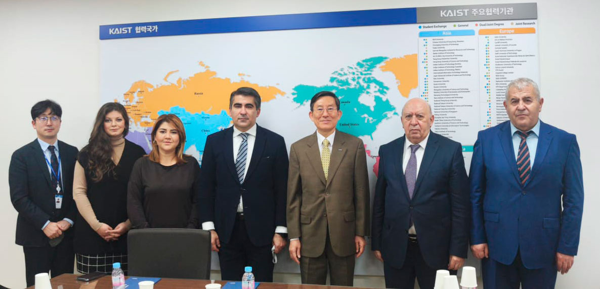 Koreyada təhsil alan azərbaycanlı tələbələrlə görüş