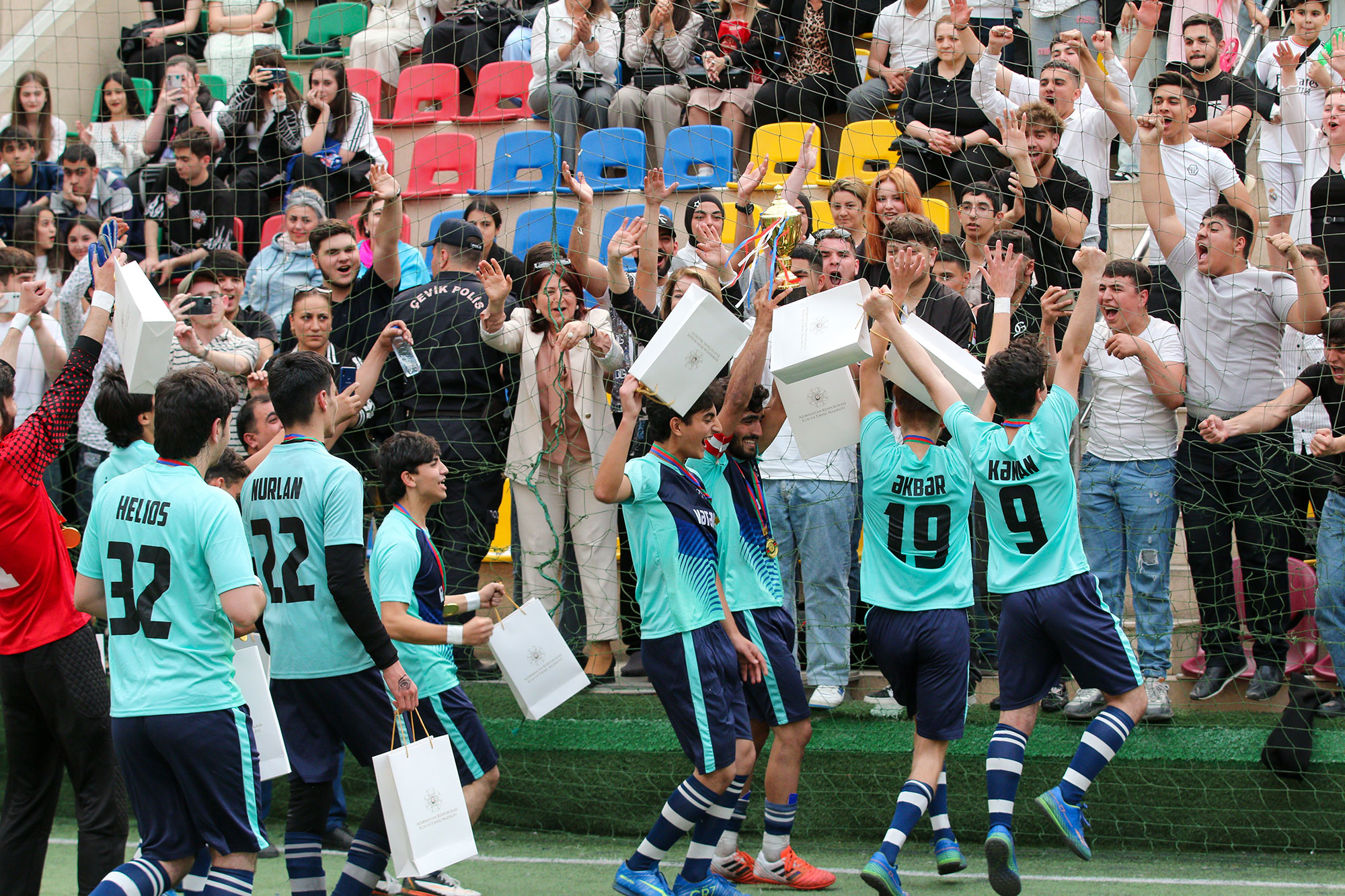 Minifutbol turnirinə yekun vurulub