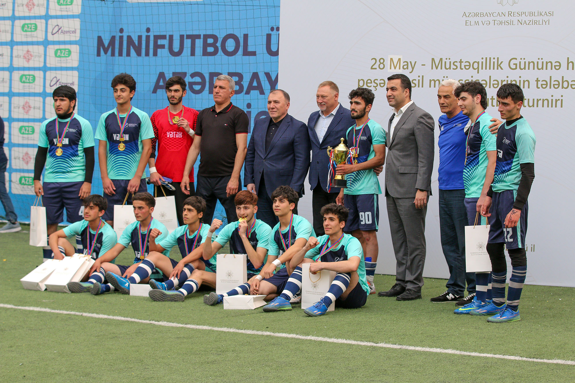 Minifutbol turnirinə yekun vurulub