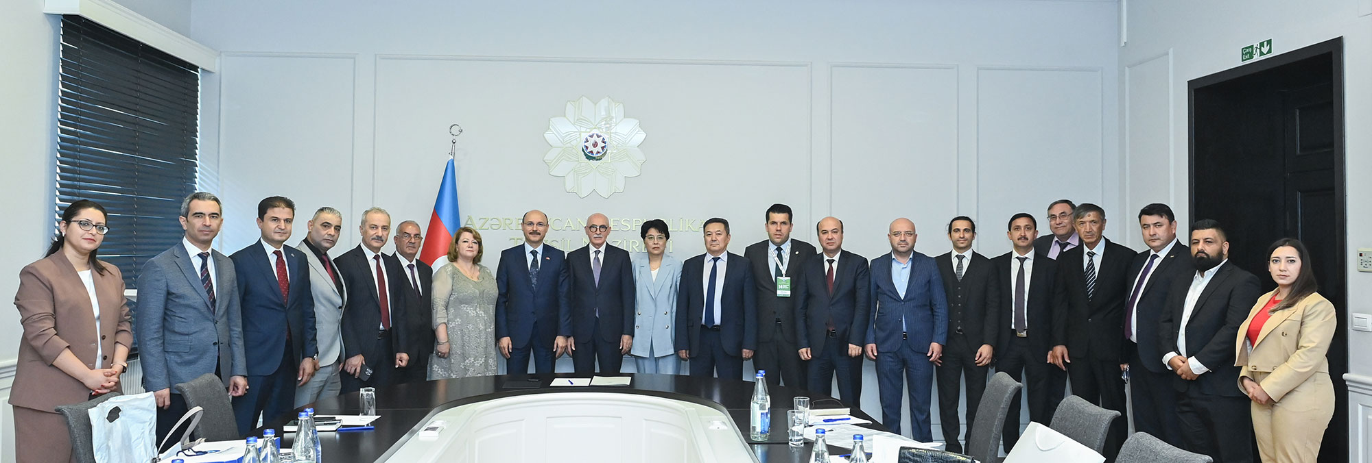 Nazir müavini Avrasiya Təhsil İşçiləri Beynəlxalq Həmkarlar İttifaqları Birliyinin üzvləri ilə görüşüb
