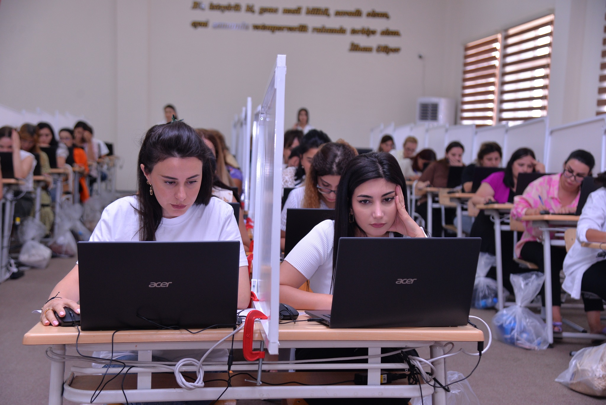 Sertifikatlaşdırma imtahanı izlənilib