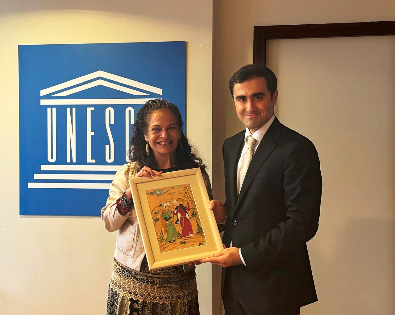 Nazir müavininin rəhbərliyi ilə Azərbaycan nümayəndə heyətinin UNESCO Rəqəmsal Öyrənmə Həftəsində iştirakı davam edir