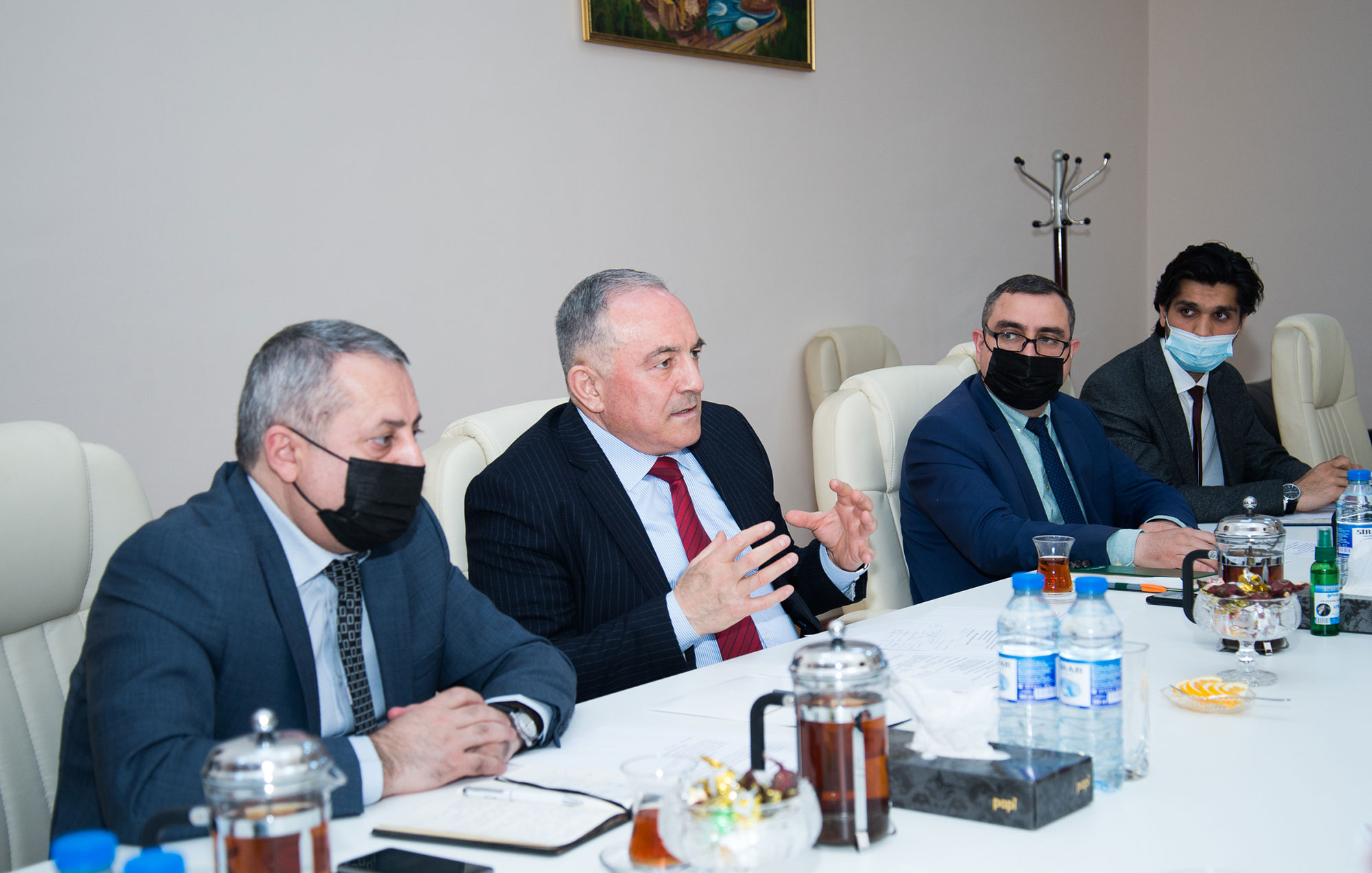 Mərkəzi Asiya Forumunun direktoru ilə görüş keçirilib