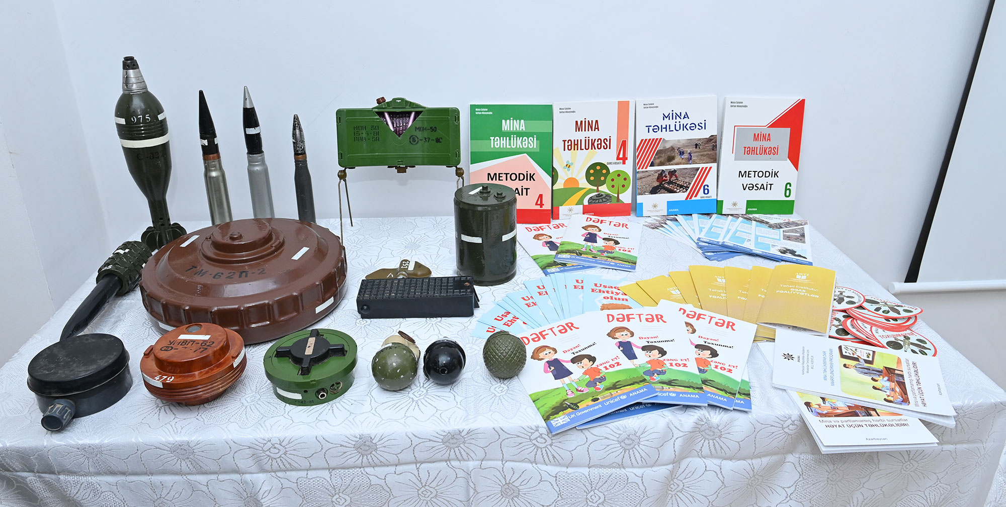 Partlayıcı sursatların təhlükəsinə dair maarifləndirmə üzrə