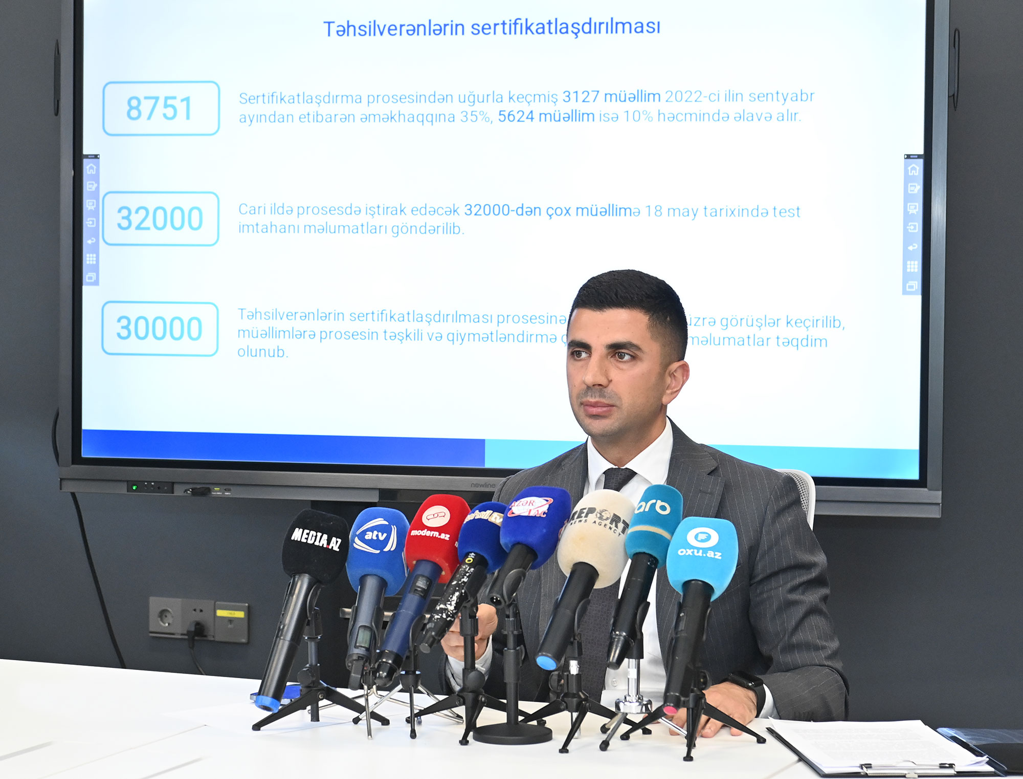 Sertifikatlaşdırma və müəllimlərin işə qəbulu üzrə kommunikasiya görüşü