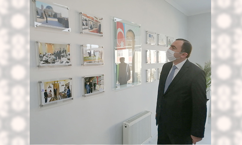 Qazax və Şəkidə məktəb açılışı