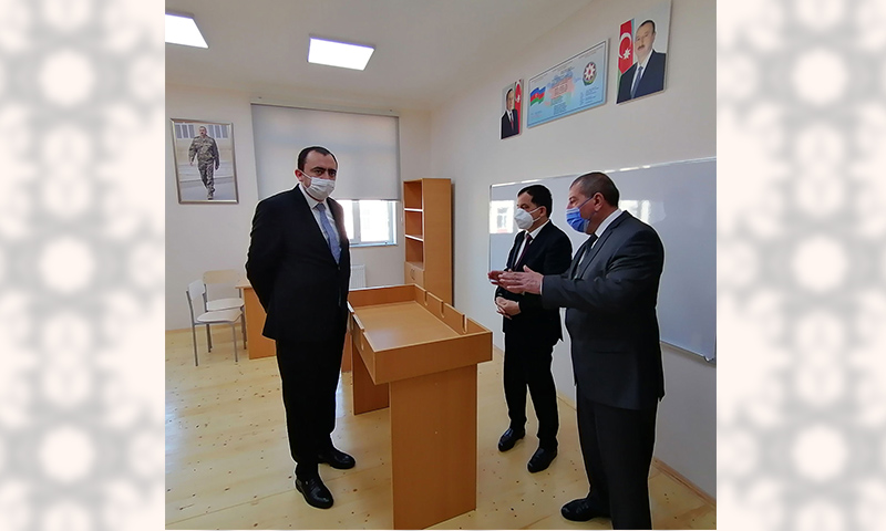Qazax və Şəkidə məktəb açılışı