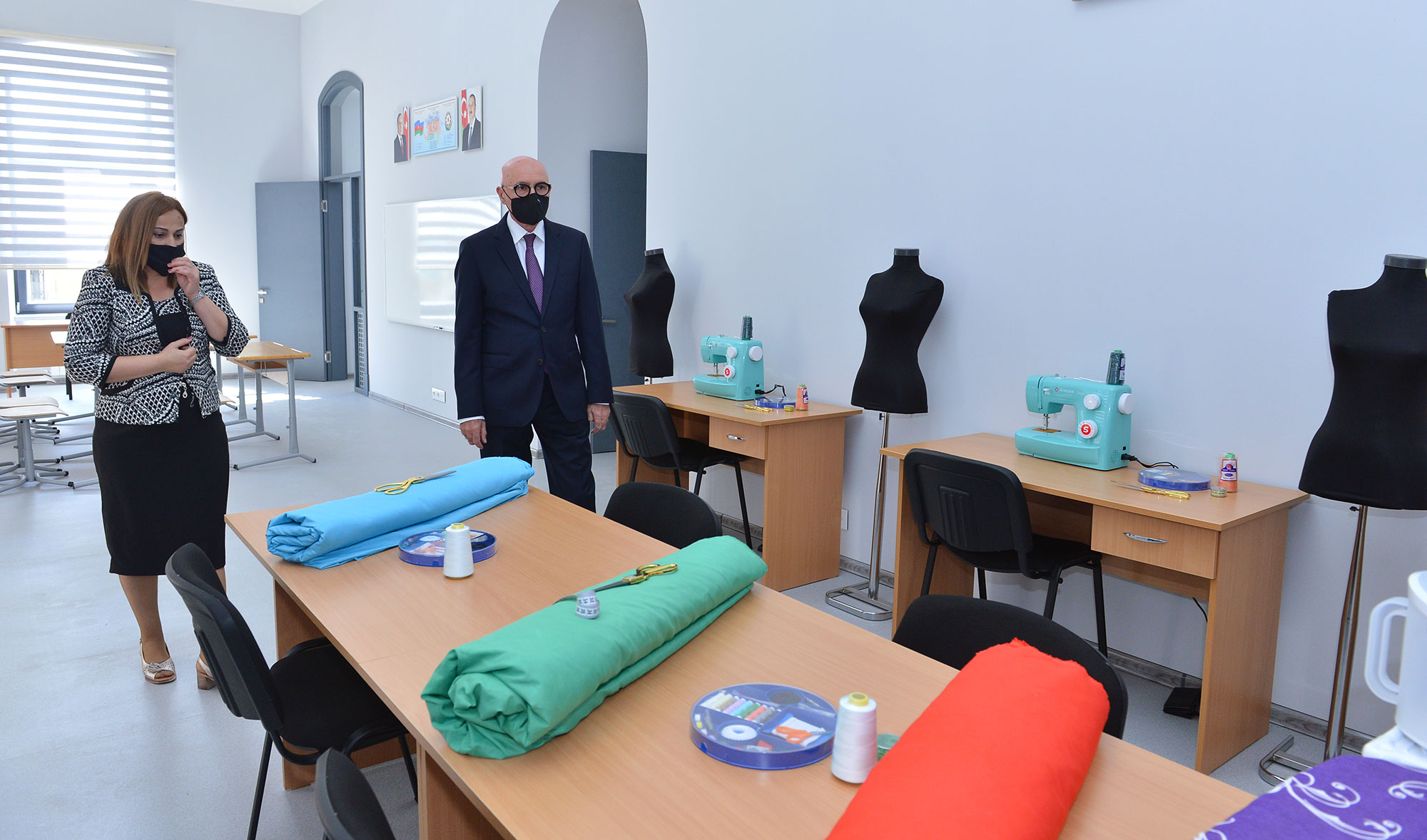 5 nömrəli Uşaq-Gənclər İnkişaf Mərkəzinin yeni tədris binası əsaslı təmirdən sonra istifadəyə verilib