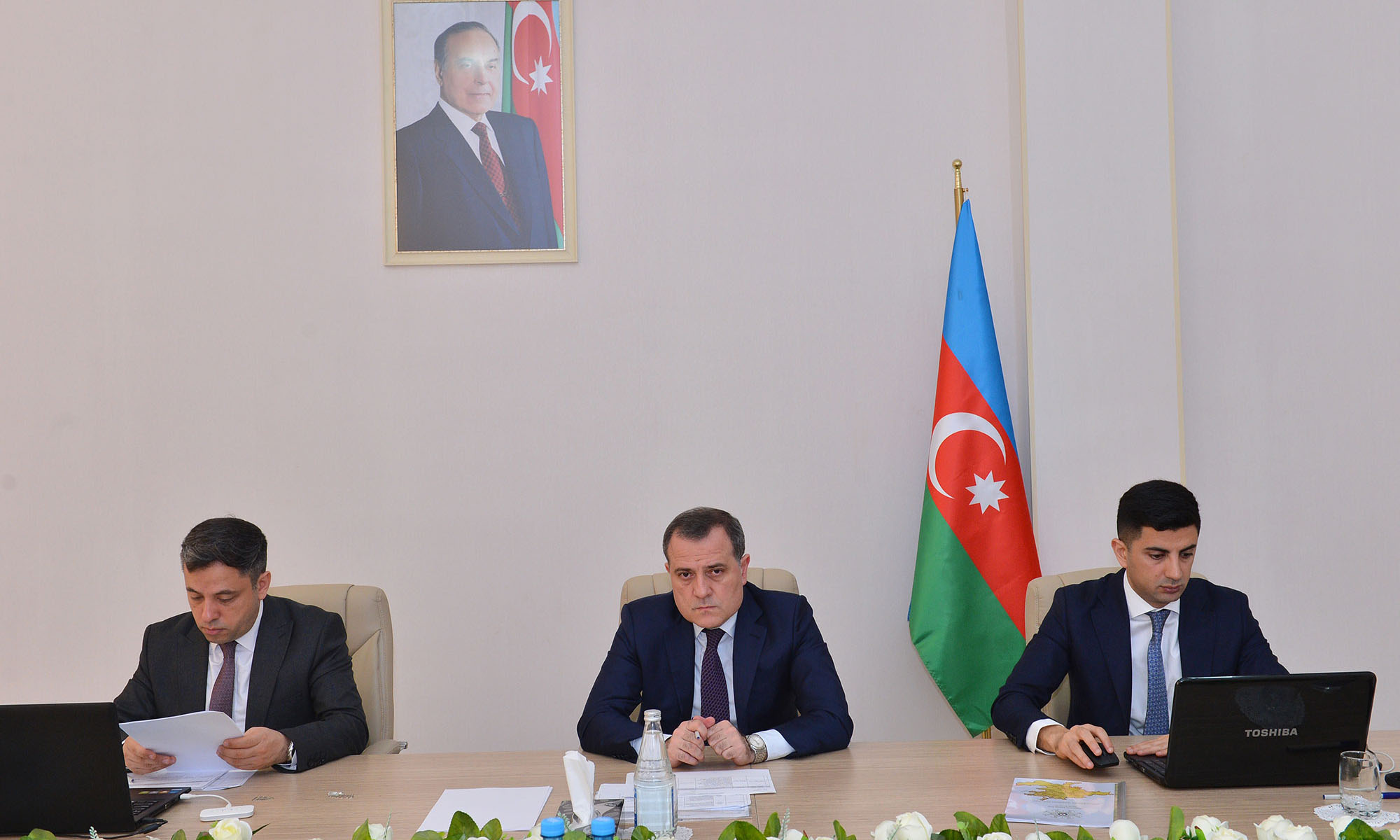 Təhsil naziri Ağdam və Füzuli rayon sakinlərini qəbul edib