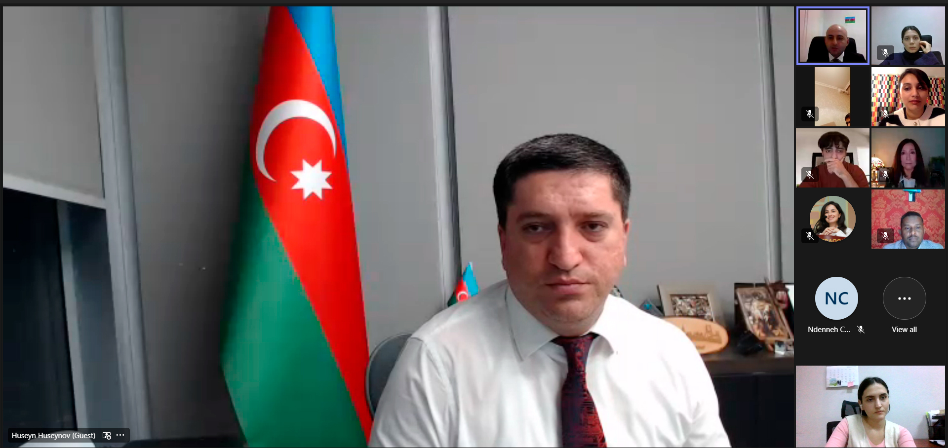 Qlobal Təhsil Həftəsi 2023 çərçivəsində “Qlobal sülh və anlaşmanın təşviqində təhsilin rolu” adlı vebinar keçirilib