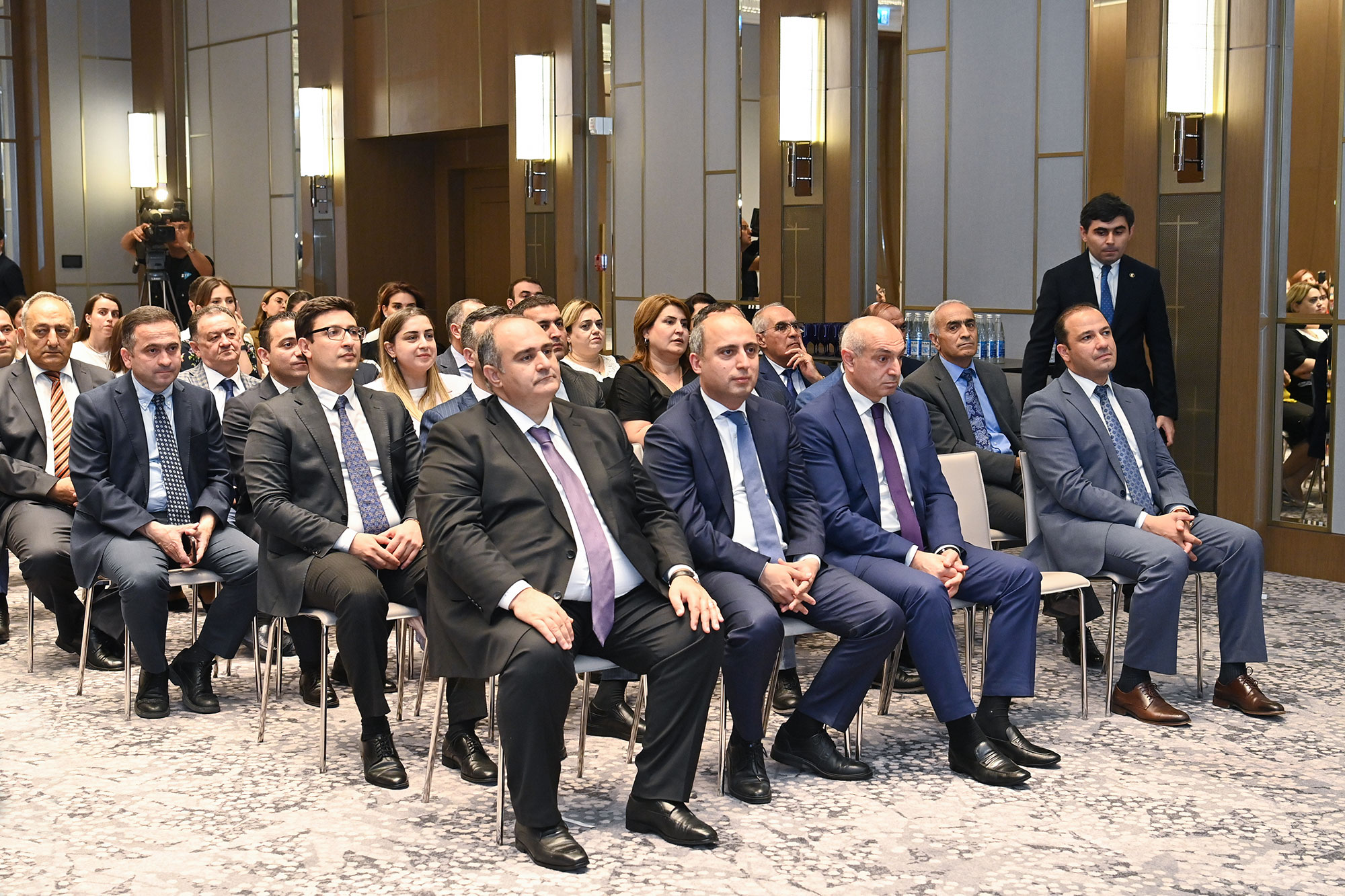 Elm və təhsil naziri ADPU ilə ABŞ universitetinin ikili diplom proqramının məzun günündə iştirak edib
