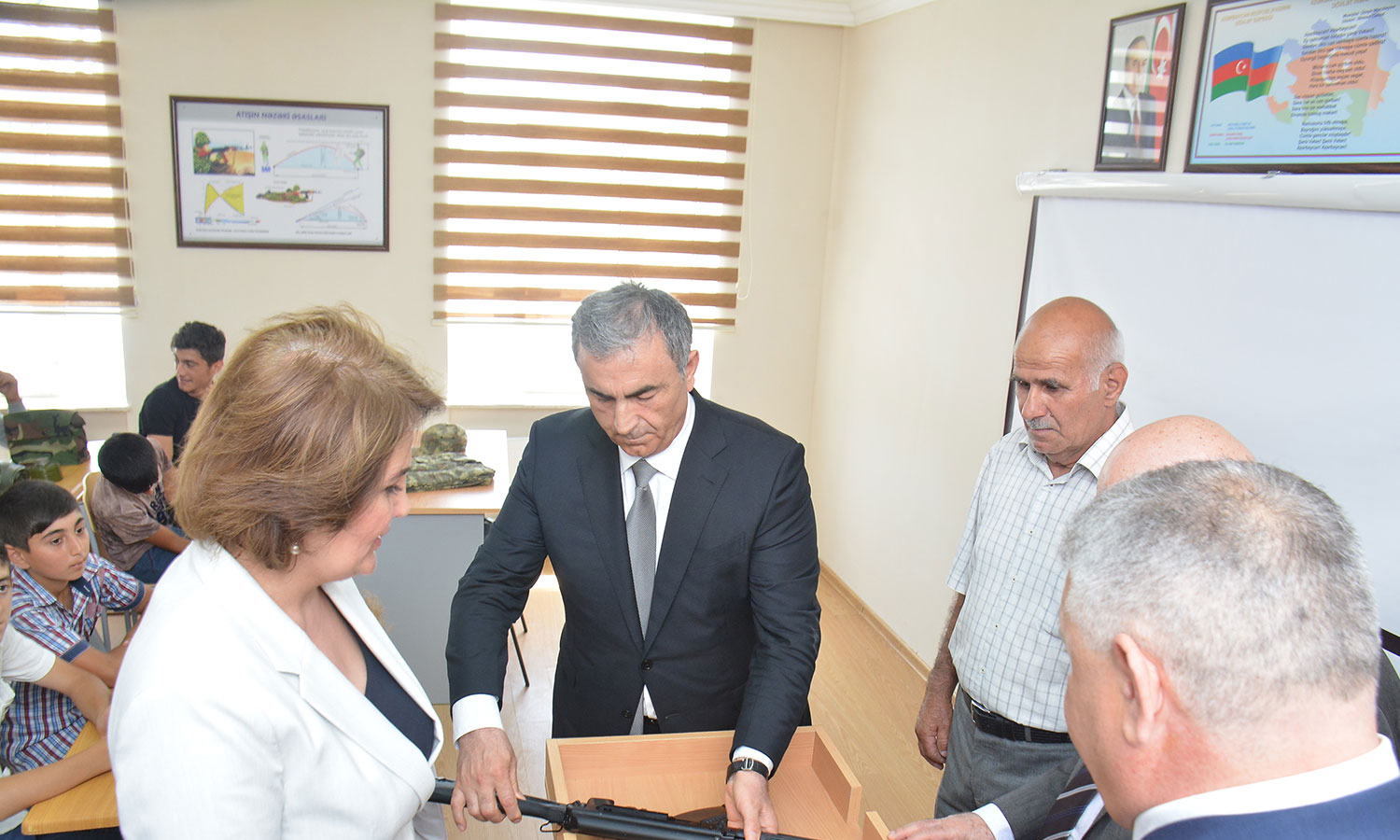 Salyan, Neftçala və Biləsuvar təhsil işçiləri ilə görüş