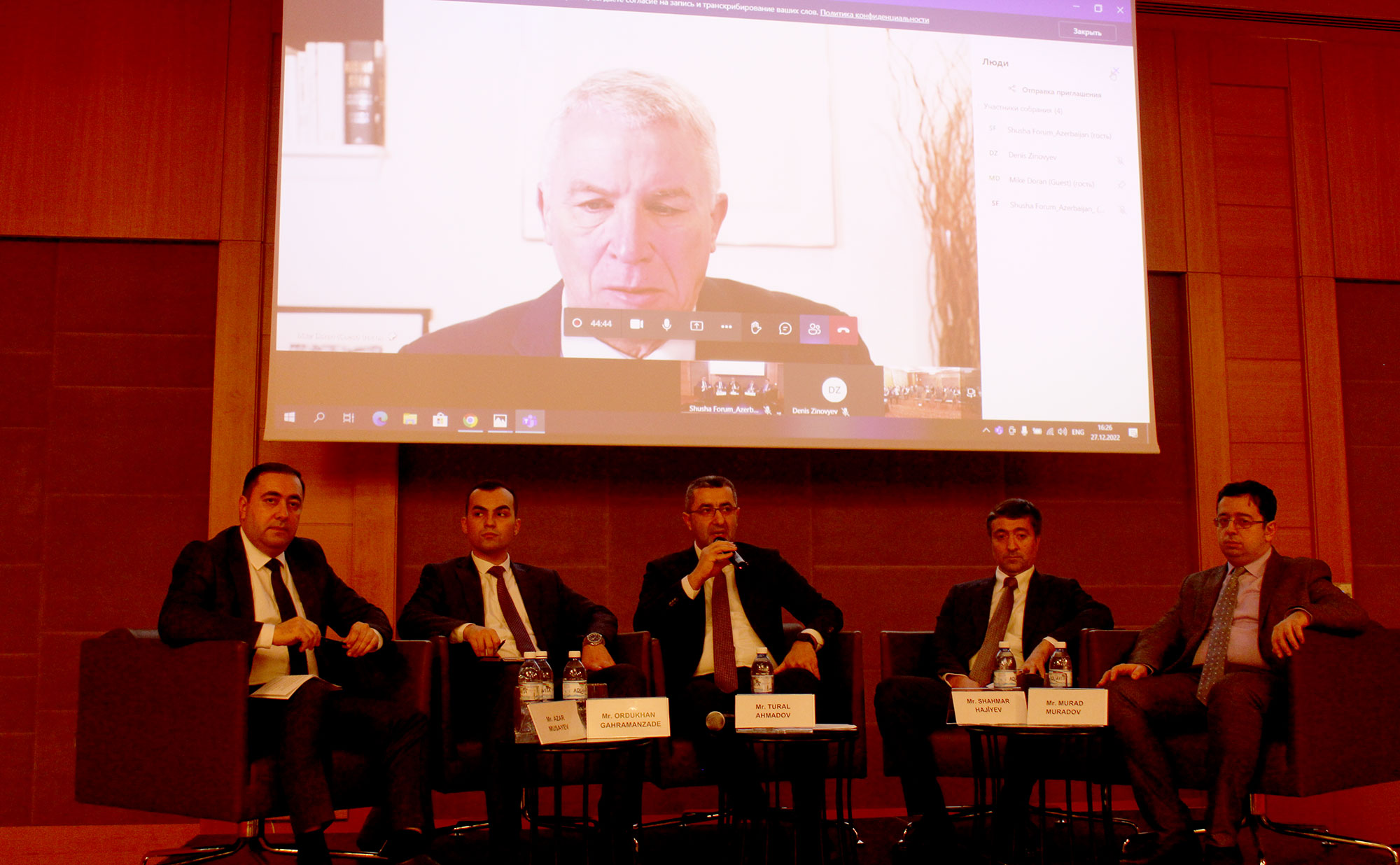 “Şuşa İli” çərçivəsində əcnəbi tələbələrin iştirakı ilə forum keçirilib
