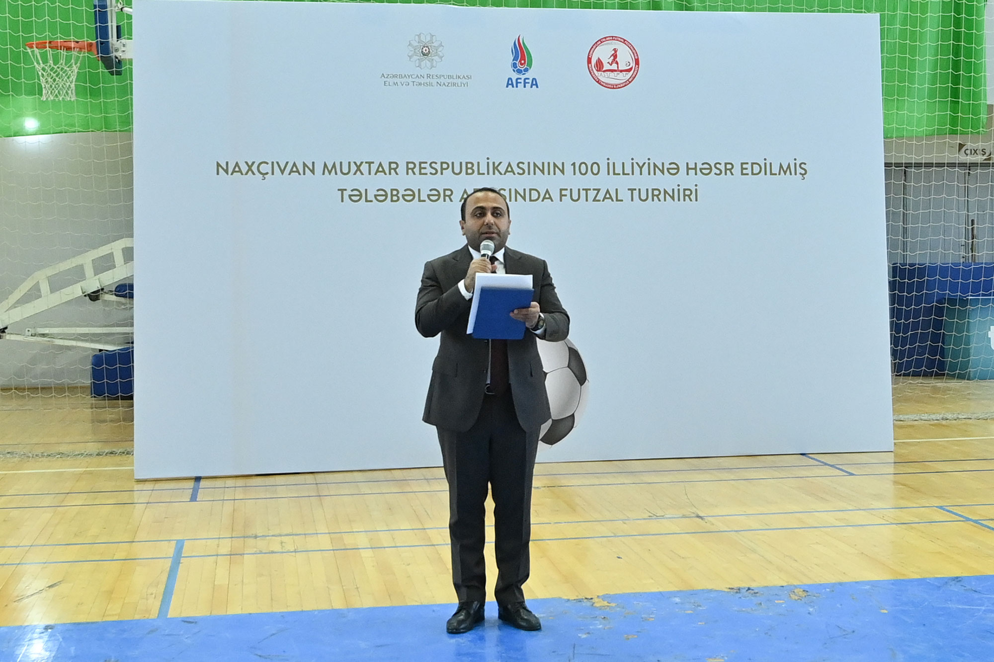 Futzal turnirinin bağlanış mərasimi
