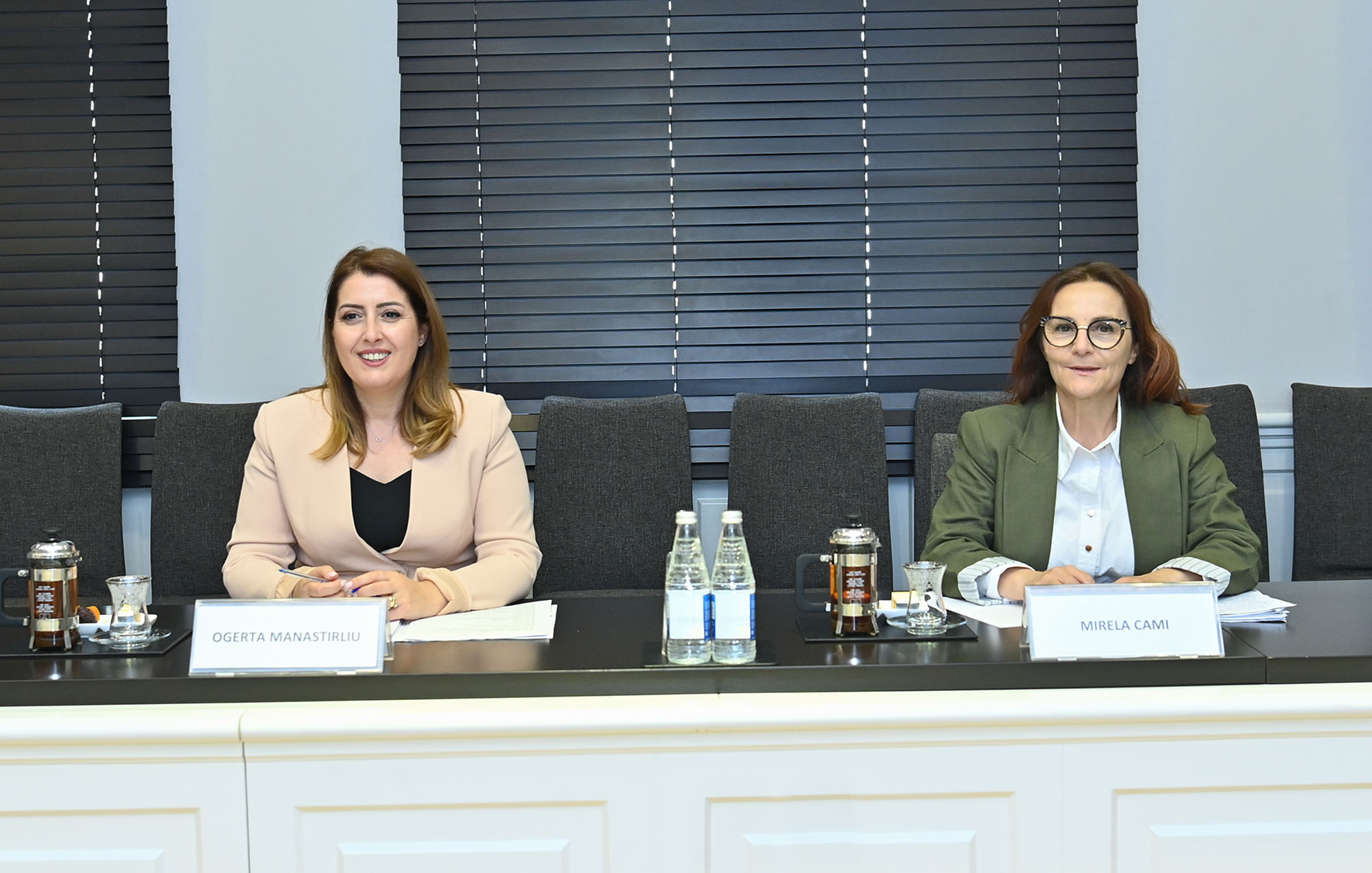 Emin Əmrullayev Albaniya Respublikasının təhsil və idman naziri ilə görüşüb