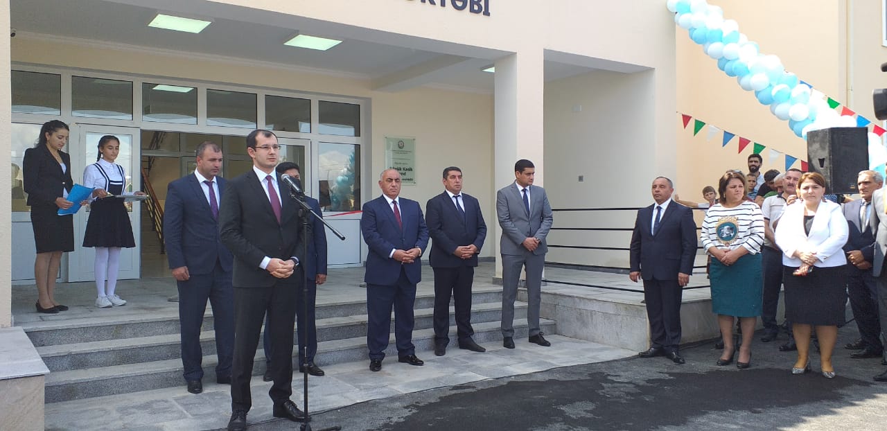 Ağstafa və Tovuzda məktəb açılışları