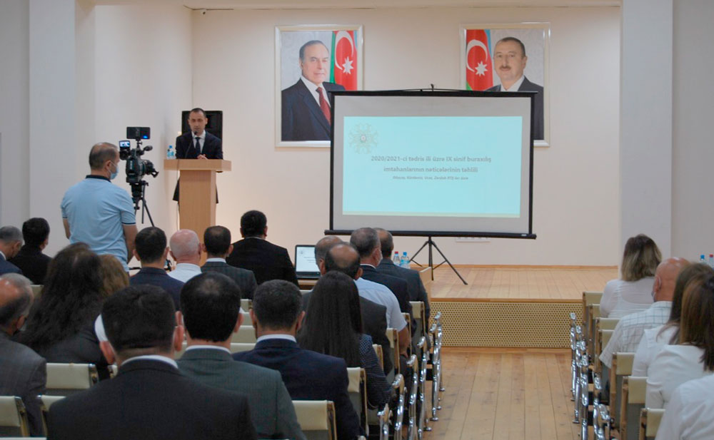 Sumqayıt, Gəncə və Kürdəmirdə təhsil işçilərinin sentyabr konfransları