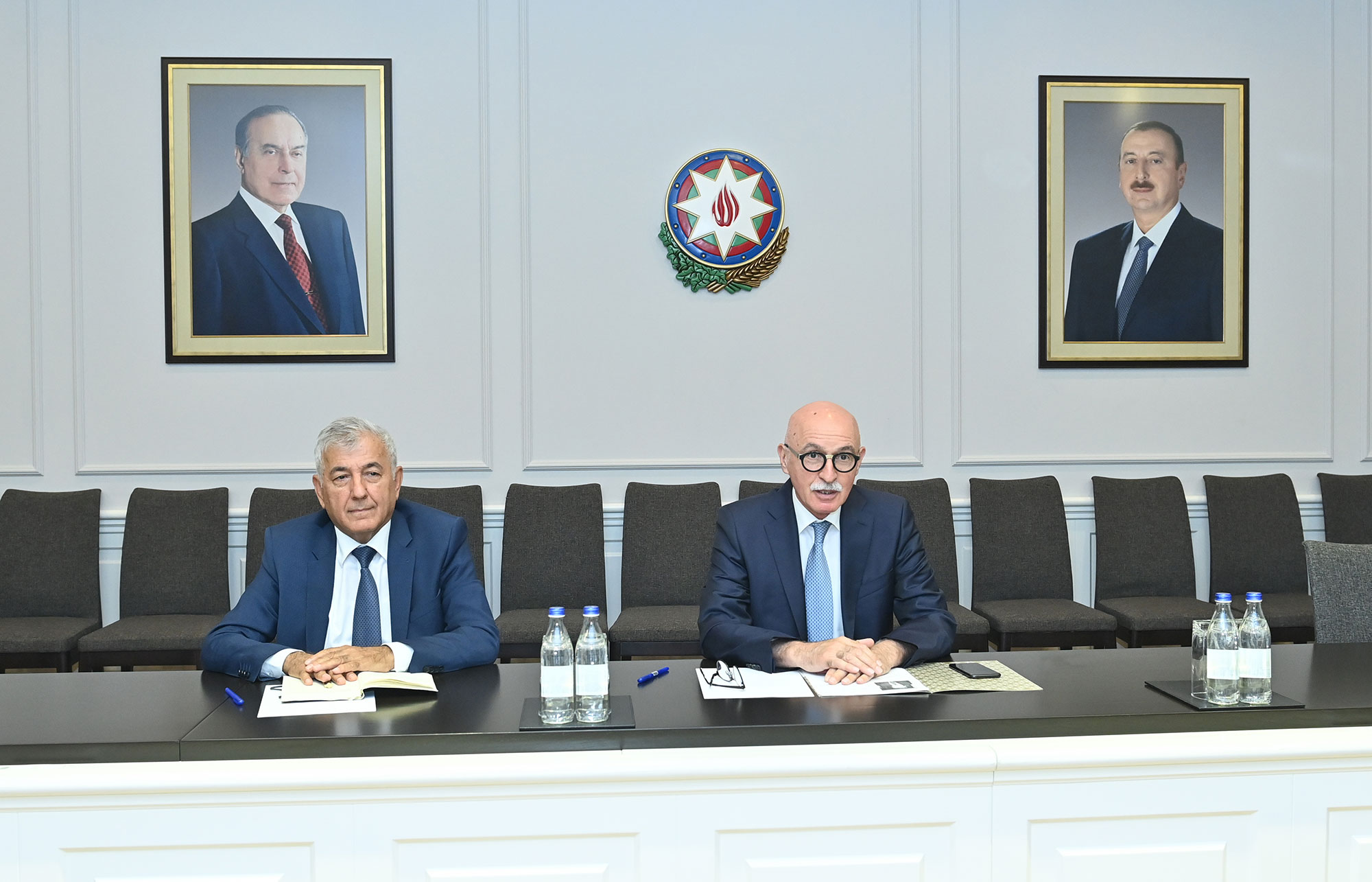 Təhsil nazirinin müavini Almetyevsk Dövlət Neft İnstitutunun rektoru ilə görüşüb